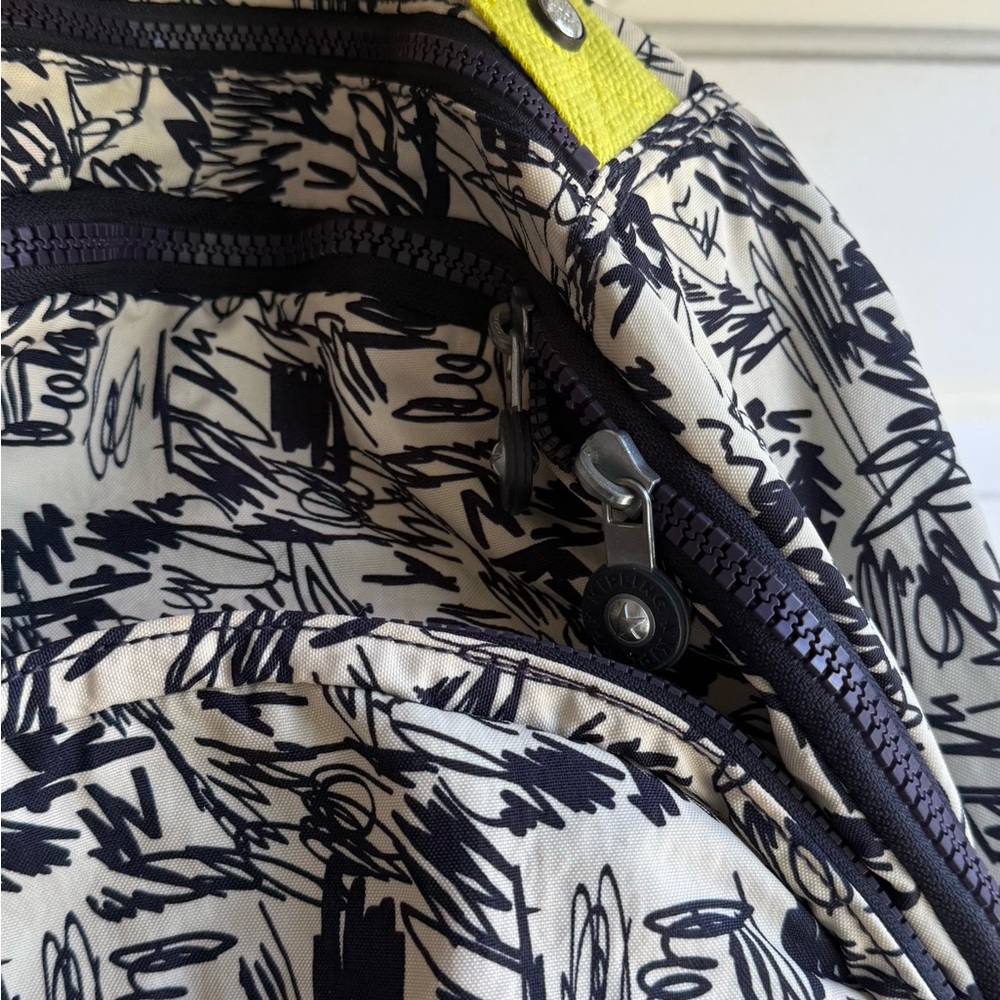 Kipling Scribble Fun Block Backpack With Laptop P… - image 3